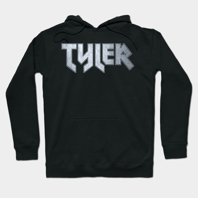 Heavy metal Tyler Hoodie by KubikoBakhar